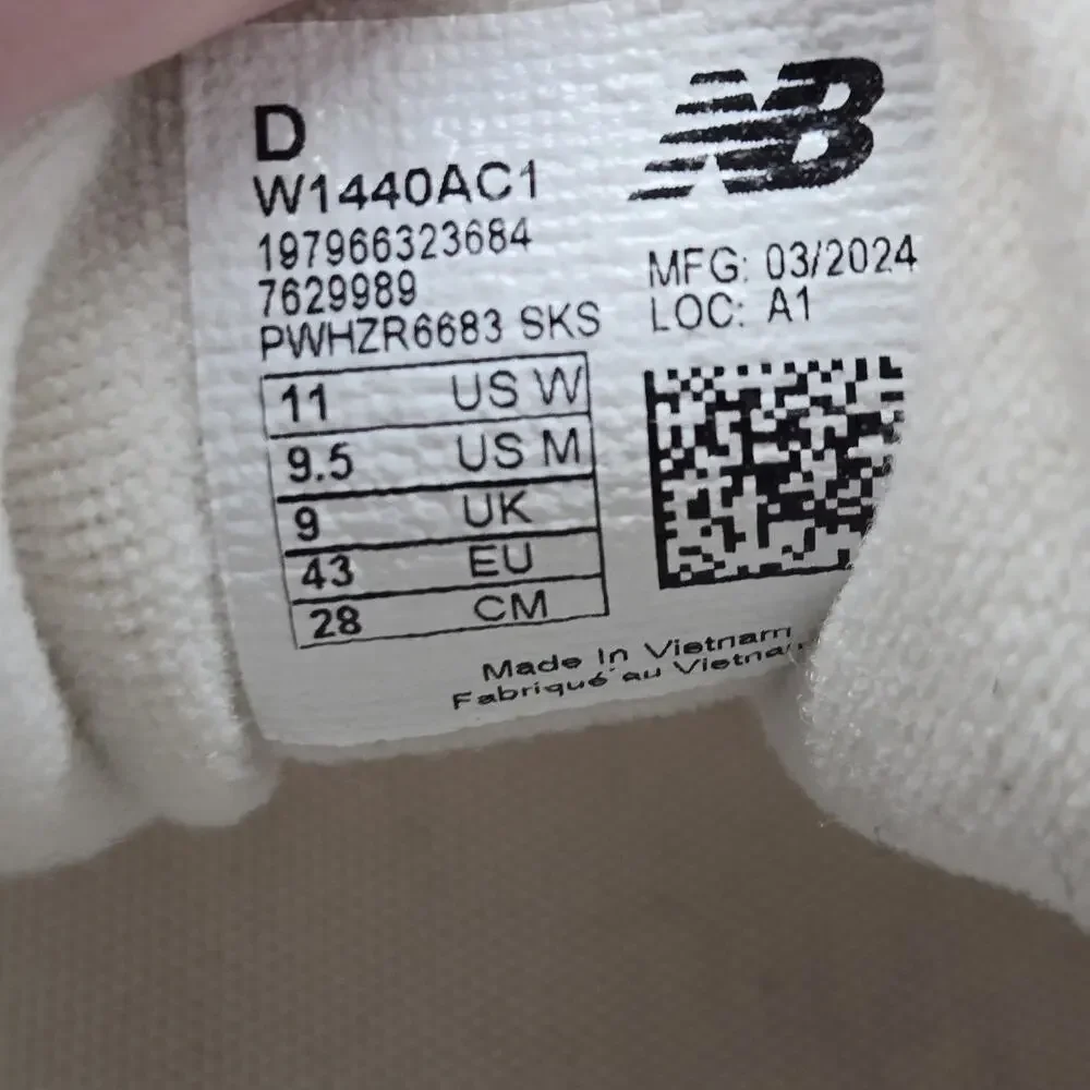 New Balance Fresh Foam X 1440 Linen Sea Salt Copper Running Shoes Women's Sz 11